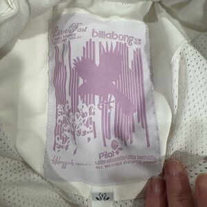 Billabong White ski pants